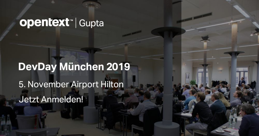 MD-Consulting-OpenText-Gupta-Entwicklerkonferenz-DevDay-Team-Developer-SQLBase-ReportBuilder-TD-Mobile